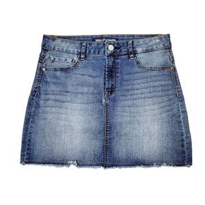 2/$20 Wallflower Blue Denim Jean Skirt Dress Size: 5